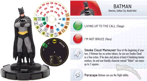 HeroClix Spoilers DC 75th Batman