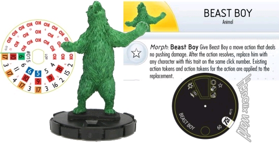 HeroClix DC 75th Spoilers Beast Boy