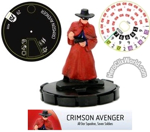 HeroClix Spoilers DC 75th Crimson Avenger