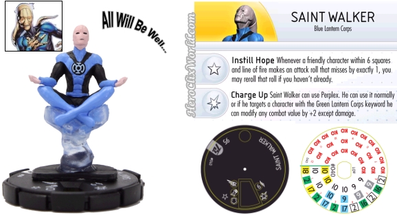 HeroClix Spoilers DC 75th Saint Walker Blue Lantern