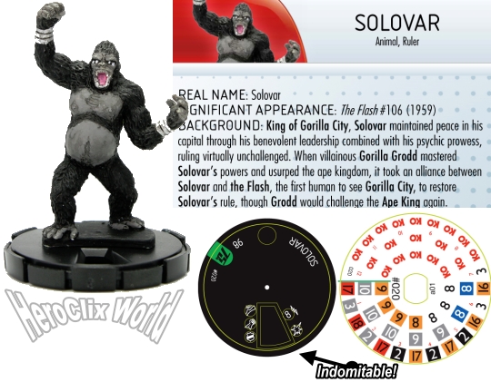 HeroClix Spoilers DC 75th Solvar