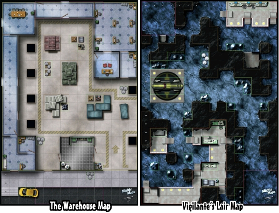 Adventurer's Atlas HeroClix Maps Mighty Maps