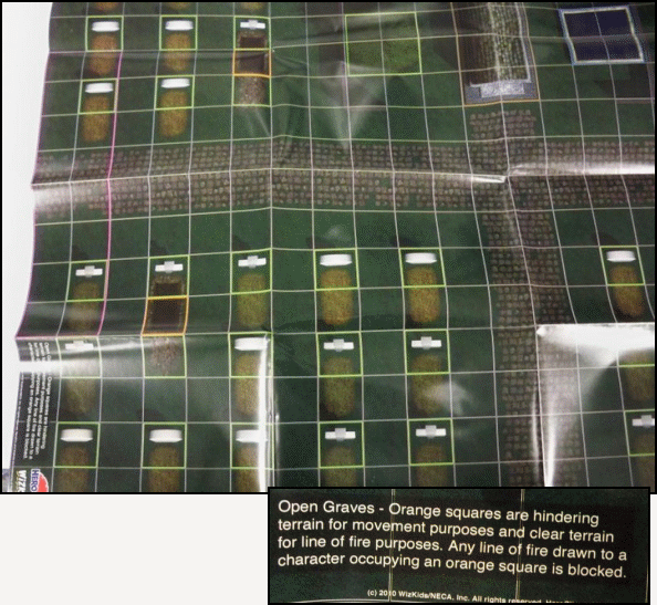 HeroClix Graveyard Map