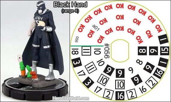 HeroClix Black Hand