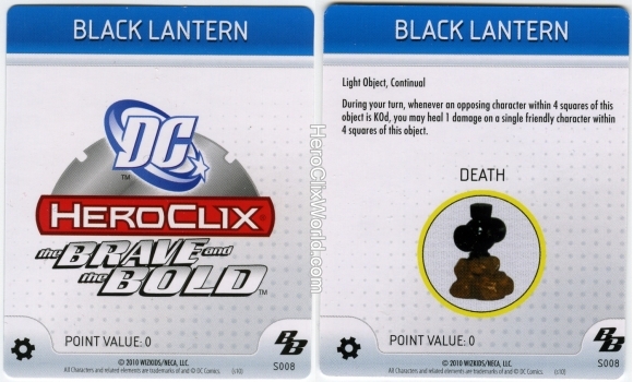 HeroClix Black Lantern HeroClix Black Lantern