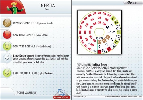 HeroClix Inertia