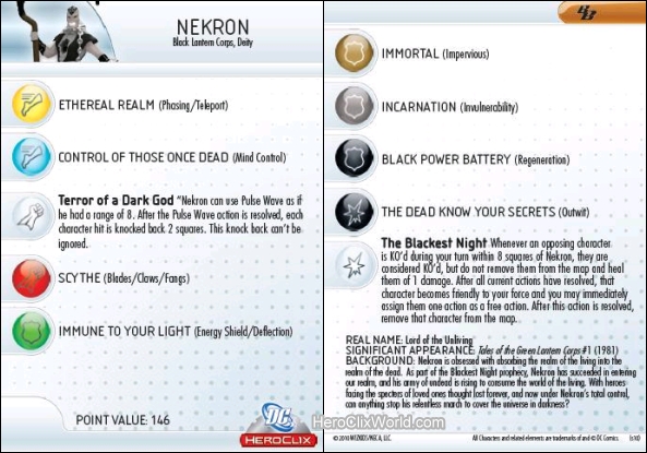 HeroClix Nekron