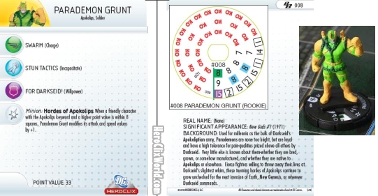 HeroClix Parademon