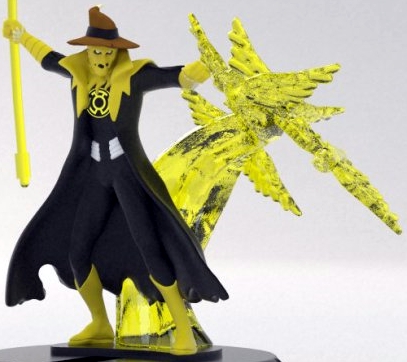 B11 DC Super heroes Yellow Lanter Scarecrow figure Green Darkest Night 