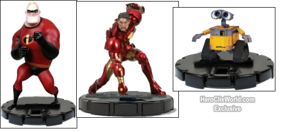 HeroClix Disneyclix Collage