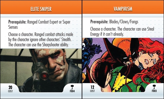 HeroClix Special Feats