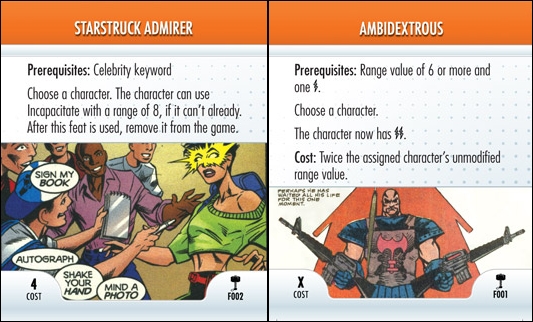 HeroClix Special Feats