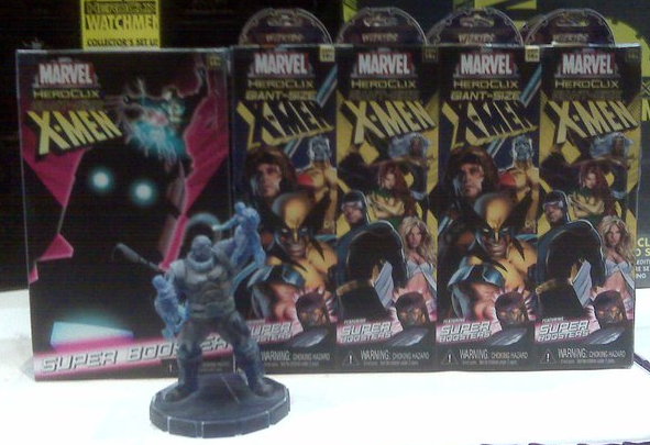 #049 Super Rare figure w/card Horseman Heroclix Giant Size X-Men set Archangel 