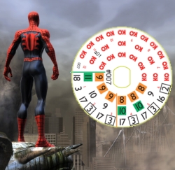 HeroClix Dial Spider-Man