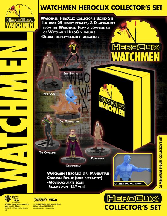 HeroClix watchmen info HeroClix watchmen info