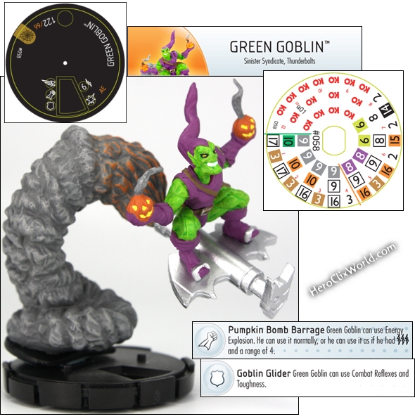 Green Goblin HeroClix Web of Spiderman