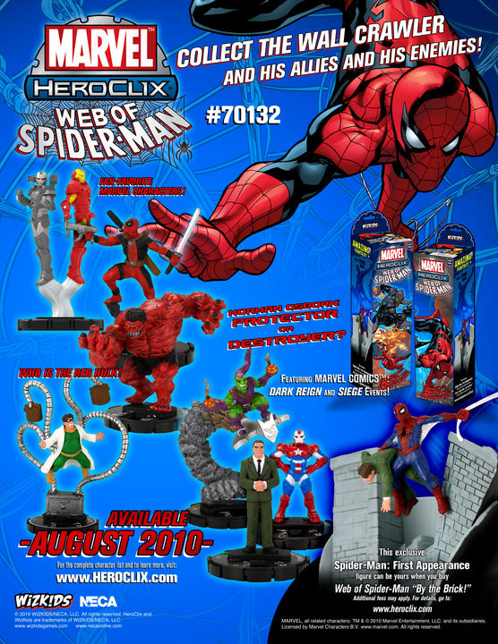 HeroClix Web of Spiderman HeroClix Web of Spiderman