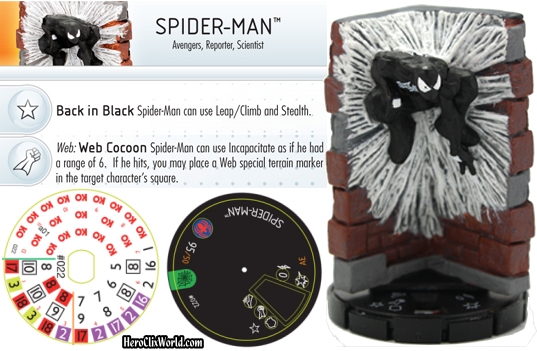 HeroClix Web of Spider-Man Black