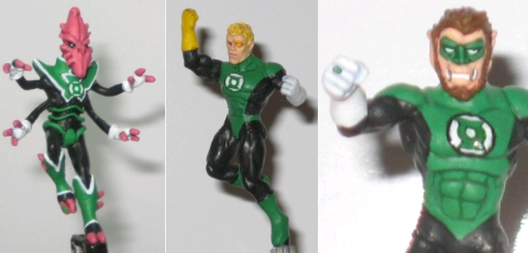 HeroClix Custom Goldeeh Hon Green Lanterns