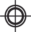 HeroClix Sharpshooter Symbol