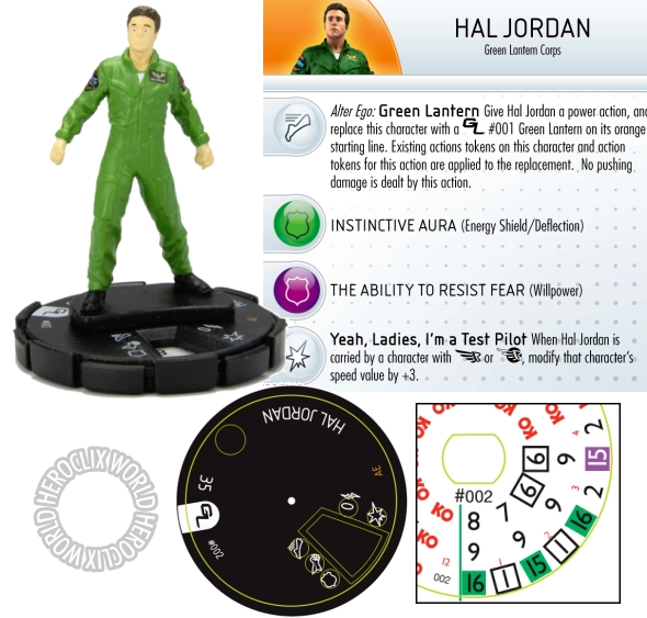 HeroClix Hal Jordan Gravity Feed
