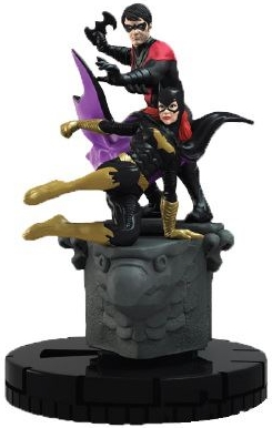 DC Batman HeroClix Robin and Batgirl