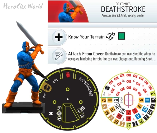 HeroClix Streets of Gotham Team Pack: Deathstroke HeroClix Streets of Gotham Team Pack: Deathstroke