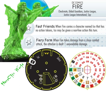 HeroClix Batman: Streets of Gotham FIRE DIAL