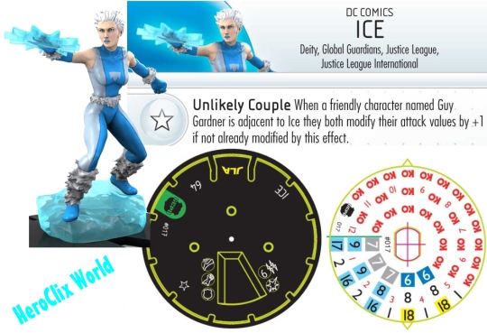 HeroClix Streets of Gotham Batman ICE DIAL HeroClix Streets of Gotham Batman ICE DIAL
