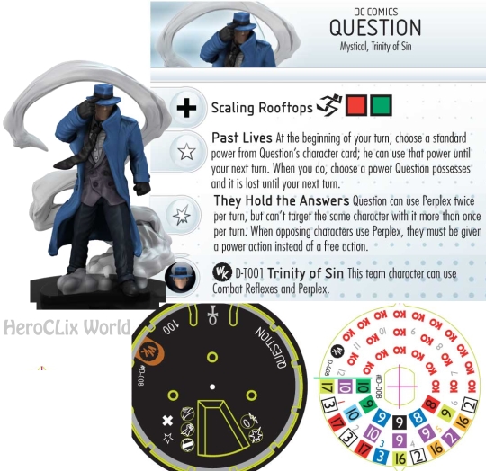 HeroClix Question Dial HeroClix Question Dial