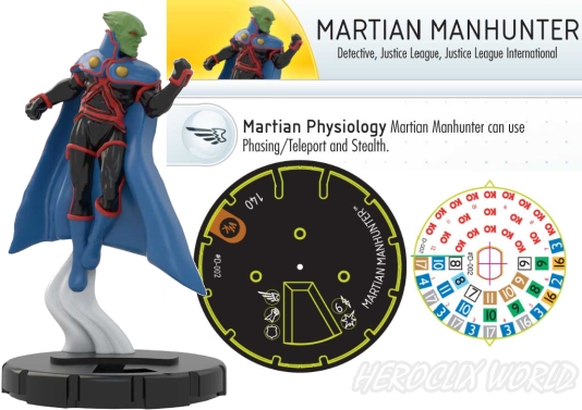 HeroClix 2012 Convention Exclusive Martian Manhunter HeroClix 2012 Convention Exclusive Martian Manhunter