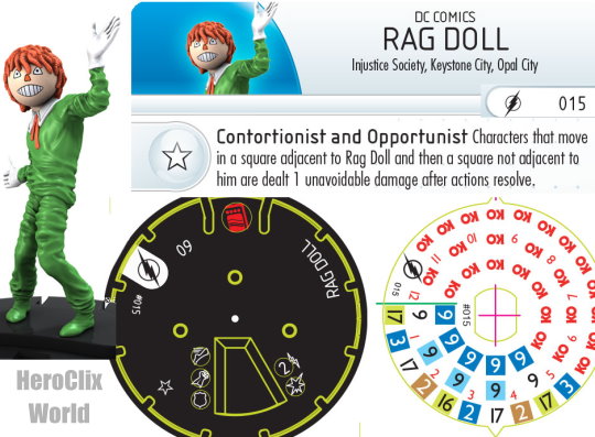 HeroClix Dial Ragdoll