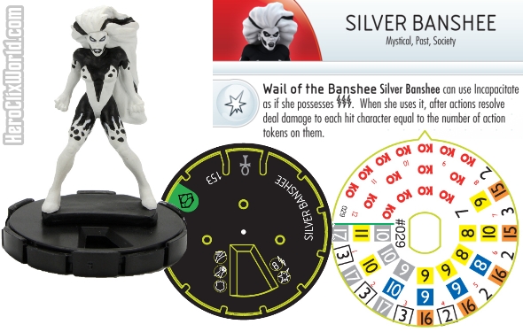 Heroclix Silver Banshee Heroclix Silver Banshee