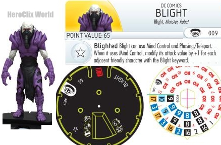 HeroClix Blight figure