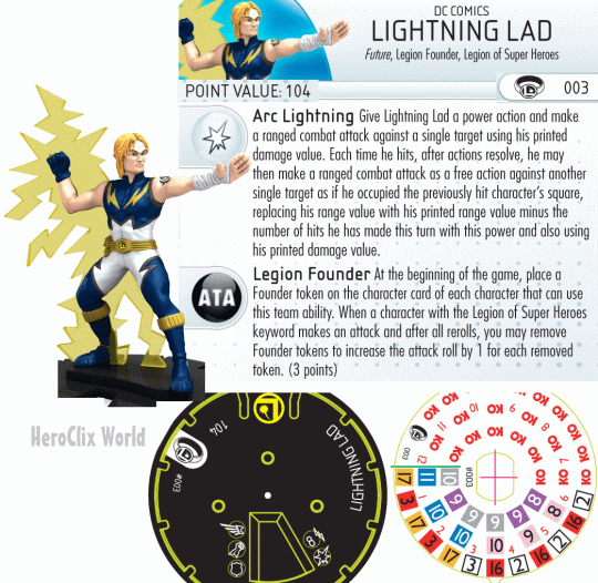legion of superheroes HeroClix legion of superheroes HeroClix