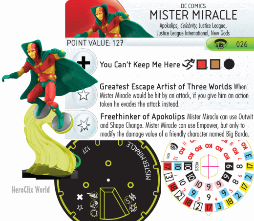 HeroClix Mister miracle