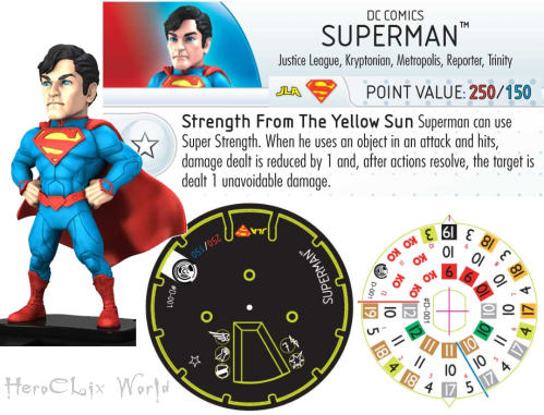 DC TabApp HeroClix Superman Dial