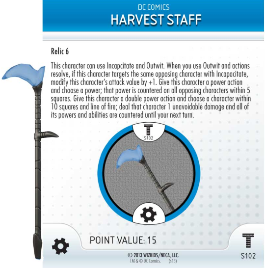 Harvest Staff Special Object