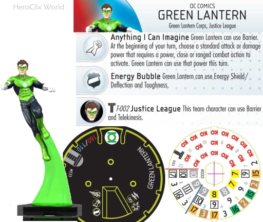 HeroClix Green Lantern Figure
