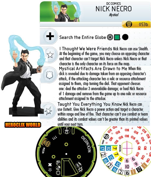 HeroClix nick Necro HeroClix nick Necro