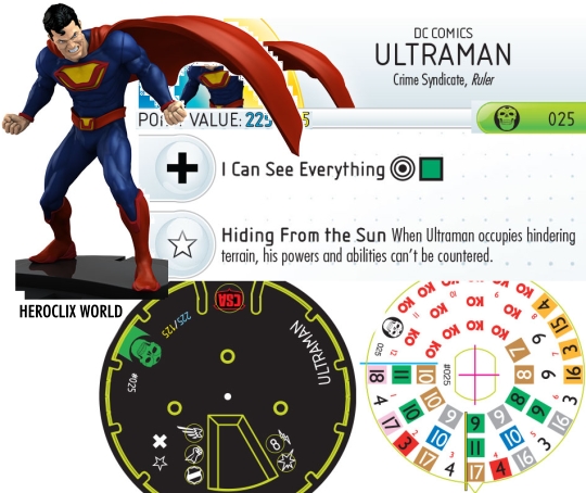 Ultraman HeroClix Dial Trinity War Ultraman HeroClix Dial Trinity War