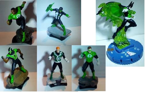 War of Light HeroClix Greel Lanterns