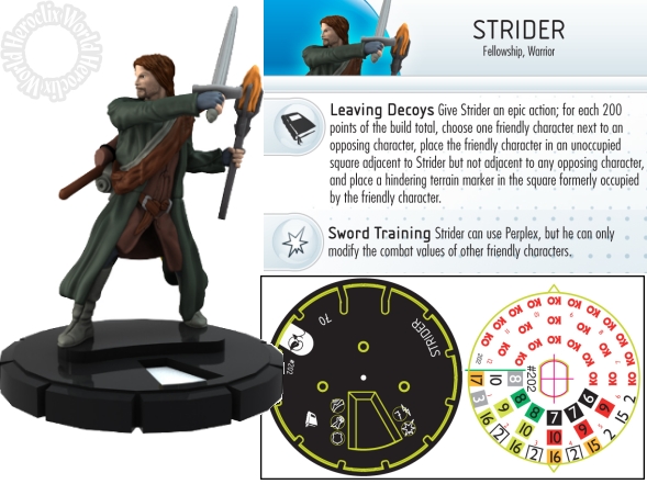 Lord of the Rings HeroClix Strider