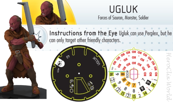 HeroClix Lord of the Rings Ugluk