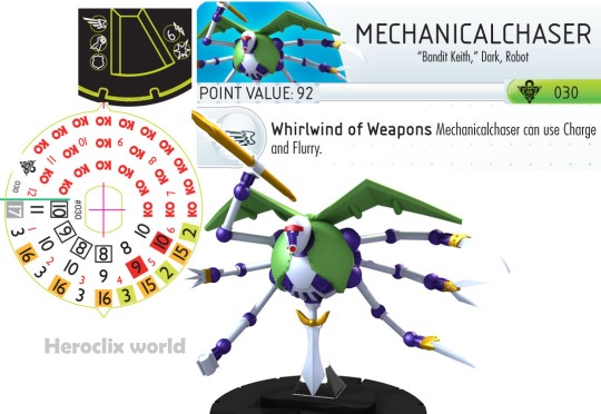 Heroclix Mechanical Chaser Dial