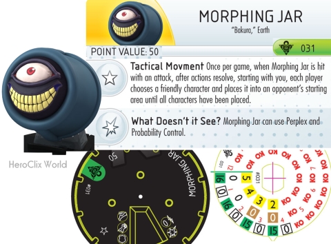 HeroClix Morphing Jar Yo-Gi-Oh