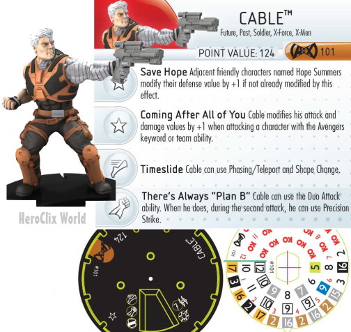HeroClix Cable HeroClix Cable