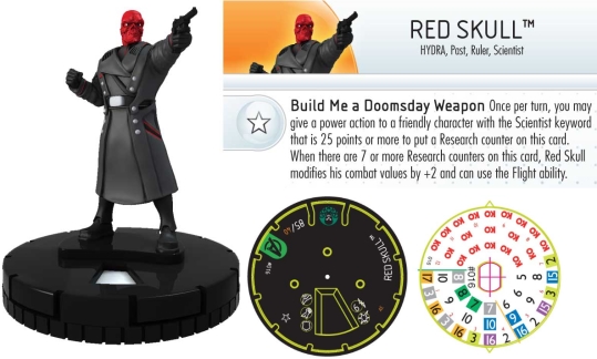 Red Skull HeroClix Movie Avengers Spoilers