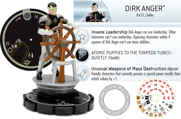 HeroClix Dirk Anger HeroClix Dirk Anger
