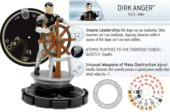 HeroClix Dirk Avenger Preview